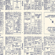 old Scranton map