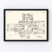 Allentown Vintage Map 1929