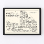 Harrisburg Vintage Map 1929