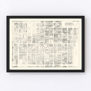 Nashville Vintage Map 1929