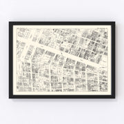 New Orleans Vintage Map 1929