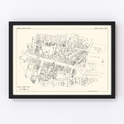 North Adams Vintage Map 1929