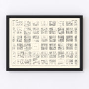 Omaha Vintage Map 1929
