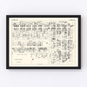Ottawa Vintage Map 1929