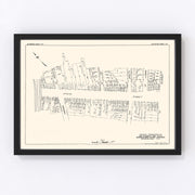 Schenectady Vintage Map 1929