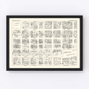 Spokane Vintage Map 1929