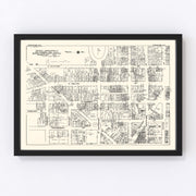 Syracuse Vintage Map 1929