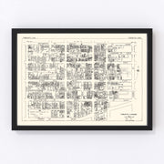 Toronto Vintage Map 1929