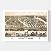 map of Ocean Grove