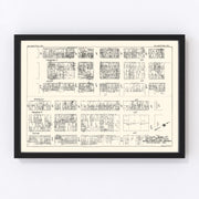 Wilmington Vintage Map 1929