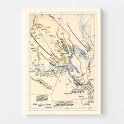 map of Basra