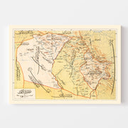 map of Mosul