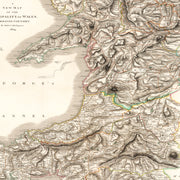 old Wales map