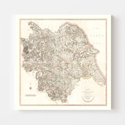 map of Yorkshire Cou
