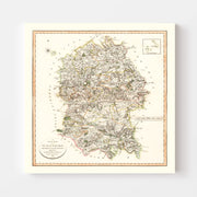 map of Wiltshire Cou