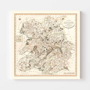 map of Shropshire Co