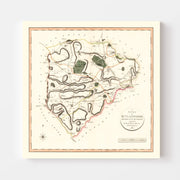 map of Rutlandshire 