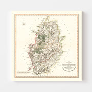 map of Nottinghamshi