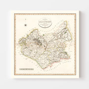 map of Leicestershir