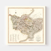 map of Kent County E