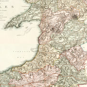 old Wales map
