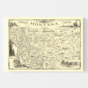 map of Montana