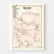 map of Granby