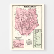 map of Middlefield