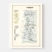 map of Amherst