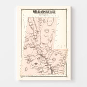 map of Williamsburg