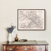 old military map