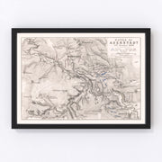 Germany Vintage Map 1806