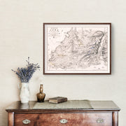 old military map