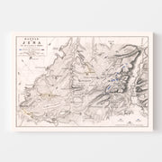 old military map