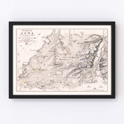 Germany Vintage Map 1806