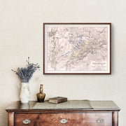 old military map