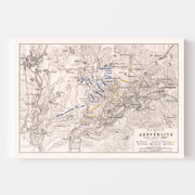 old military map
