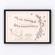 Spain Vintage Map 1805