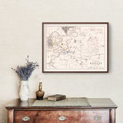 old military map