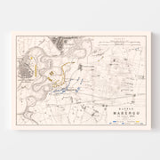 old military map