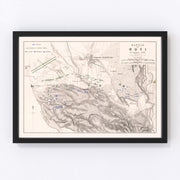 Italy Vintage Map 1799