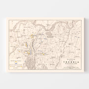 old military map