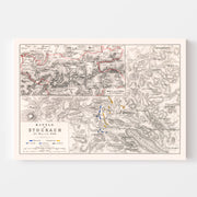 old military map