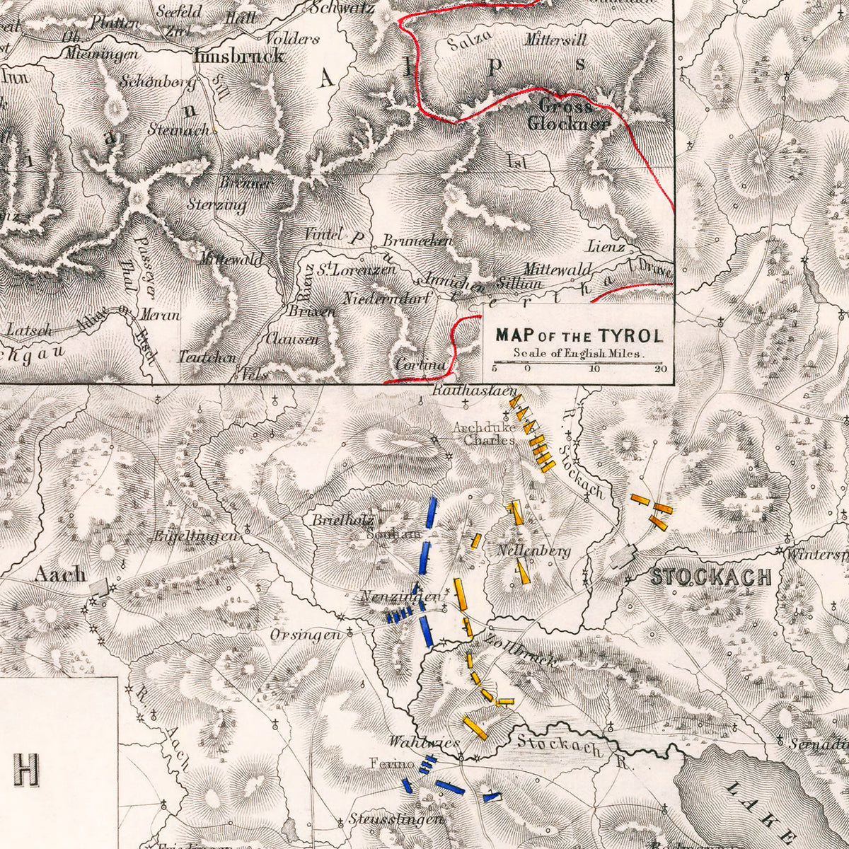 Restored historic details from the 1799 region map of County
