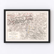 Germany Vintage Map 1799