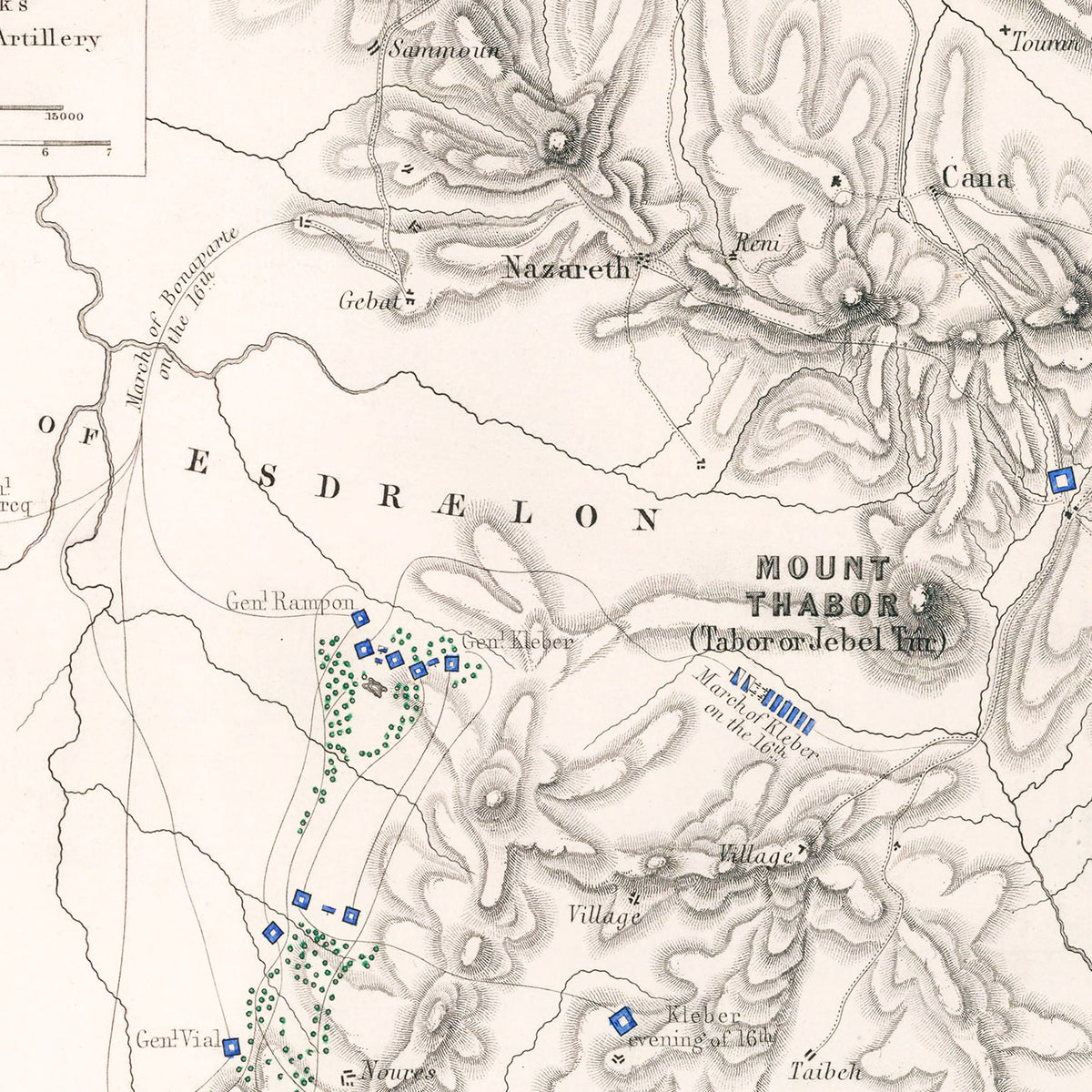 Restored historic details from the 1799 region map of County