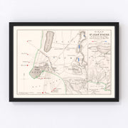 Israel Vintage Map 1799