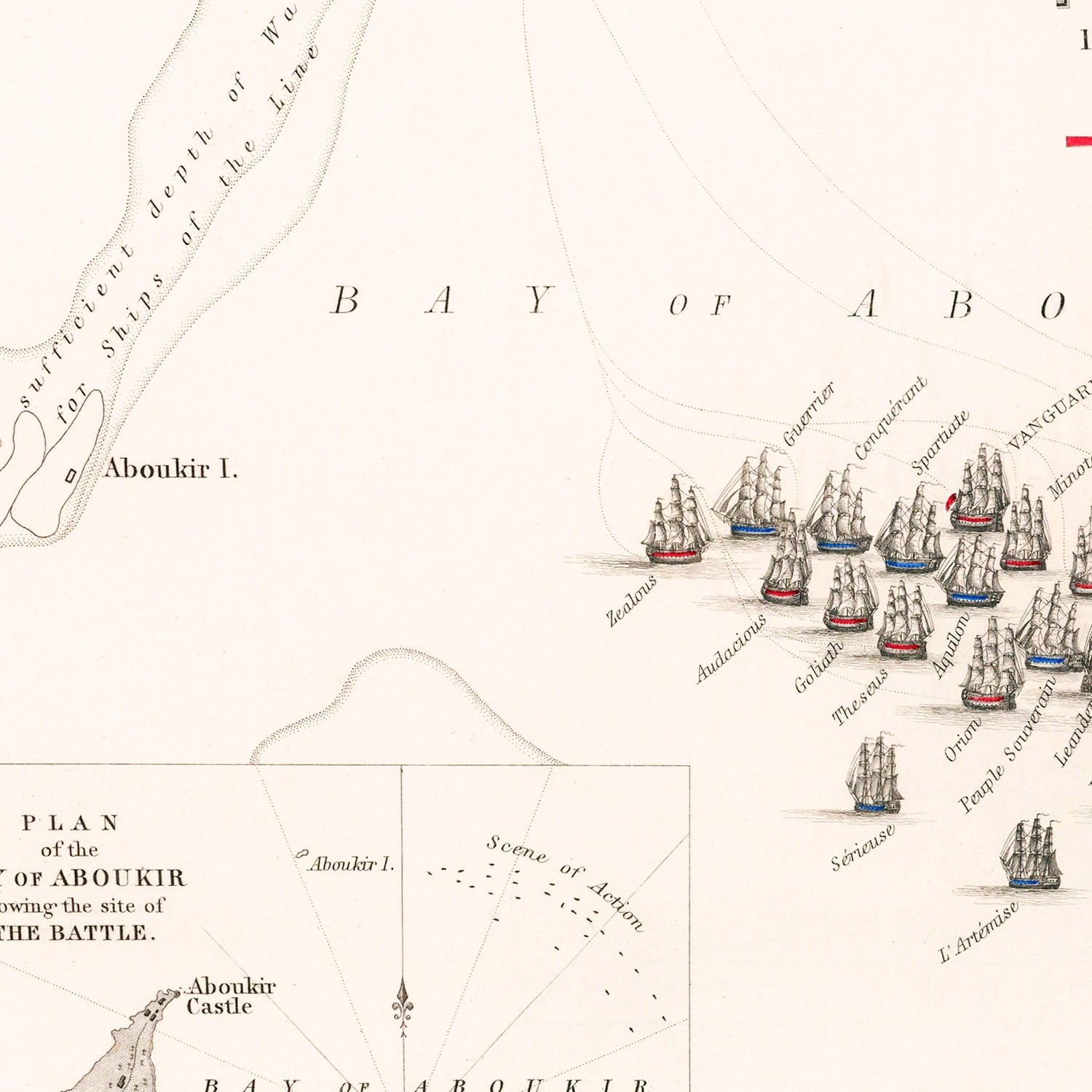 Restored historic details from the 1798 country map of County