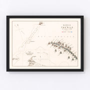 Egypt Vintage Map 1798