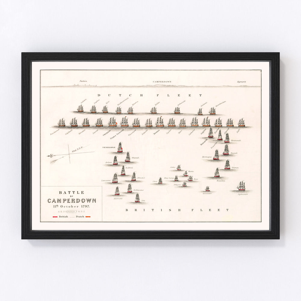 Holland Vintage Map 1797